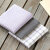 sonkiss日本古风古典柔软女士手帕全棉和风手绢方巾精梳棉 3条简装:紫之格+灰之纯+紫白格