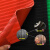 山河工品高压绝缘垫配电房专用绝缘板减震橡胶垫10kv红黑绿缓冲防尘橡胶皮 10米*1米*5mm【黑平面10kv】 