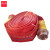 谋福CNMF129消防水带红色高压聚氨酯2.5寸耐磨型 【聚氨酯消防水带20-80-20（含卡式快速接扣）】