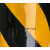 高速公路波形护栏端头反光膜 弯头反光膜 桥梁护栏板端头防撞警示 黄黑色40*50(斜纹间距5cm)