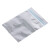 海斯迪克 透明双骨自封袋密封袋 食物保鲜袋分装包塑封口袋子 30x42cm（50个）HKQL-7