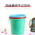 NHZHIW 红色塑料手提水桶洗车桶化工清洁桶 28L无盖