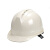 谋福  9978一字透气款施工安全帽  领导头盔 定制收费可定制logo 白色 一字透气款