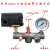 空压机配件空气压缩机气泵原件开关支架总成安全阀球阀拉阀压力表 内丝20mm六通总成带手柄开关