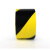 谋福（CNMF）8482  警示胶带 地板胶带斑马线胶带 安全警示胶带 地面标识警戒线 （ 加宽6cm款  黑黄色）