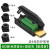 HDMI 2.0免焊头高清线接头HDMI免焊头连接器4K高清线维修接线端子 塑胶壳+免焊公头