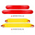 美消 水上运动游泳池水上浮具救生浮筒浮标救生装备 救生浮标/聚乙稀/红色单人