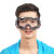 适用于护目镜硅胶防尘眼镜劳保防风沙防飞溅风镜防护眼罩男防灰尘 JYD防雾护目镜：4个