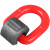 焊接D型环G80高强度起重合金钢吊环  吊耳船用带卡簧整体模锻连接环 3/4【3吨】 D型环带座