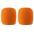 适用于金运K12话筒音海绵套麦克风保护罩收纳盒防喷罩保护包口水 适用K12粉色海绵套2个+收纳盒