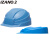 定制定制DIC  2安全帽工地出差便携可折叠地震防灾救援收纳伸缩轻 蓝色