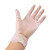 厚创 一次性PVC手套 加厚防护100只/盒防护餐饮烘焙工业清洁手套 M