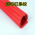 高压配电房专用橡胶皮垫绝缘胶垫10KV地毯绝缘板垫3/5/8mm 15KV (6mm*1米*5米)红条纹