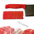 厨房4D管理菜肉鱼刀把套刀柄分色分类防滑套学校食堂刀具荤素色标 深蓝色 13x3cm