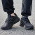 阿迪达斯 （adidas）休闲鞋男鞋2024夏季新款户外运动鞋网面透气轻便缓震跑步鞋 GW4138/经典黑武士/GALAXY 6 39