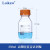 蜀牛玻璃棕色透明蓝盖丝口试剂瓶高硼硅蓝盖瓶100/250/500/1000ml 高硼硅透明250ml