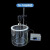 300x300mm玻璃缸数显恒温水浴锅带电动搅拌器76-1A分体连体控温 选配置物架一个