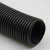 波纹管电线软管穿线黑色塑料电工套管聚螺纹管保护管可开口 PE-AD21.2(100米)内径17mm/卷