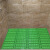 商用游泳馆防滑垫浴池澡堂镂空防水地垫游泳池防摔垫子拼接隔水垫 绿色 30x30cm