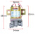 适用货车24v电磁气阀DF251261电子阀气动开关气门开关排气 气顶阀 261配气管 快速接头插6mm