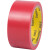 羽的王 PVC警示胶带斑马线胶带地标贴地板地面胶带 红色50mm*33m【6卷价】