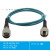 N型公头线6GHZ电缆N型快插 柔软射频电缆N-JJ双公头 N公转N公线 RG223柔软款 1.2m