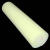 恒盾达 尼龙棒实心圆柱耐磨米黄色塑料棒尼绒棒圆棒韧硬PA66尼龙备件 直径25mm*1米 
