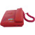 安测信HG113(2)共电保密电话FUQIAO-HG113(2) 无拨号键红色电话机通话音质量好 保密可靠性高（红色）