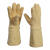 全合众耐高温手套防刺穿手套防切割手套可直接接触500℃高温 黄色1 38cm