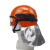 鑫马 消防森林警头盔扑火灭火防护阻燃抢险救灾带面罩披肩 面罩+披肩款 一个价 