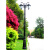 动真格（DongZhenGe）欧式小区路灯双头草坪灯防水户外花园别墅景观灯3米高杆灯AA 2.0米2头 古铜色 送LED光源