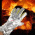 CASTONG卡司顿YERR15-34耐高温手套500度烤箱烘焙工业隔热防火加厚五指灵活防烫手套 1副