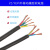 YZYC国标纯铜芯橡套软电缆2/3/4/5芯1.5/2.5/4/6平方橡皮线橡胶线 5X1.5