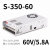 350W开关电源LRS NES S-350-24V14.6A 5V12V15V27V36V S-350-60    60V/5.8A
