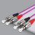 光纤跳线LC-LC-SC-FC-ST万兆多模双芯OM4光纤线40G尾纤工程电信级3/5/10米 FC-FC 多模双芯 OM4 3m