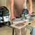 OL铣机木工雕刻修边开槽燕尾榫电木铣工具 操作面模板APS 900-2