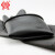 威蝶55cmA-1黑色劳保乳胶防水防污耐磨耐酸碱加长化工防护手套 55厘米中厚  10双 均码