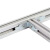 屹选工品 4C铝型材桥架 铝合金走线架 梯式走线架 布线架（标准型）500mm宽 单位：米