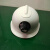 带灯安全帽白色带灯帽矿山救援夜视帽LJ-1001矿灯带灯的头盔 白色