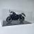 川崎ninja400忍者摩托车模型仿真合金机车h2r春风250sr玩具车车模 川崎h2r黑色防尘罩版 摩托车