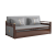 定制适用网红实木沙发床可折叠客厅小户型双人伸缩两用多功能新中式推拉床 1.9米高弹海绵款【送储物箱