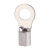 普霖乐 圆型压线裸端头纯铜鼻子焊口欧式接线耳25-6 紫铜OT16-18(16平方/M18) 