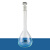 金固牢 A级容量瓶 加厚玻璃定量瓶定容瓶 透明磨口具塞耐高温实验室 100mL KZS-786