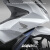 旭杉斯摩托车贴适用于Honda本田PCX160梦想之翼拉花防水反光装饰划痕贴 反光银白色10*8cm一对