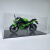 川崎ninja400忍者摩托车模型仿真合金机车h2r春风250sr玩具车车模 川崎h2r黑色防尘罩版 摩托车