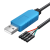 达而稳 USB转TTL刷机线串口线模块小板340G RS232升级FT232 PL2303HX下载线 FT232RL芯片 1米