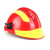 江波J339韩式头盔 抢险救援防砸头盔 眼罩抢险救援安全帽 韩式安全帽 （红色韩版头盔）
