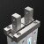 MHZL2气动手指气缸-16D小型平行夹爪HFZ机械手10D20D253240/D 精品MHZ220D经济型
