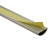 纳仕徳 FJ109 铝合金半圆弧形线槽明装地面防踩线槽自粘 5号（放6根网线）1米