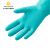 代尔塔 防水防油耐磨洗碗家务手套 丁腈防护手套 可与食物接触橡胶 201801 8号(M)